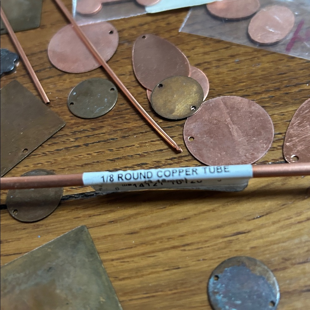 Copper and Brass Metal Blanks - Picture 2 of 7